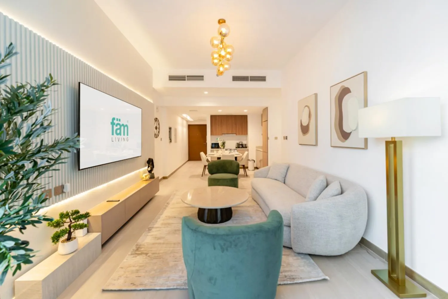 Fam Living - Urban Oasis 2Bedroom, Business Bay 迪拜
