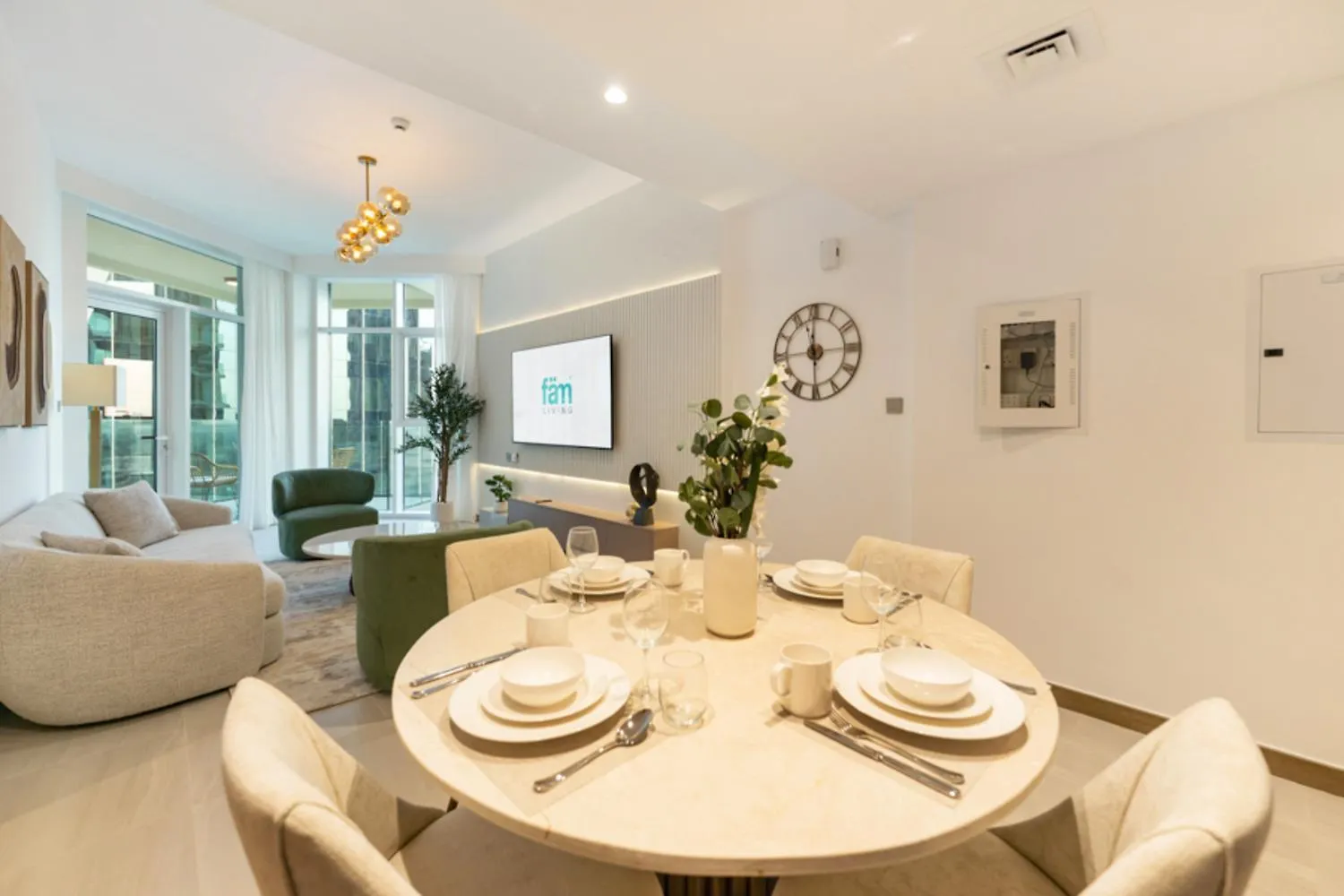 Fam Living - Urban Oasis 2Bedroom, Business Bay 迪拜 公寓