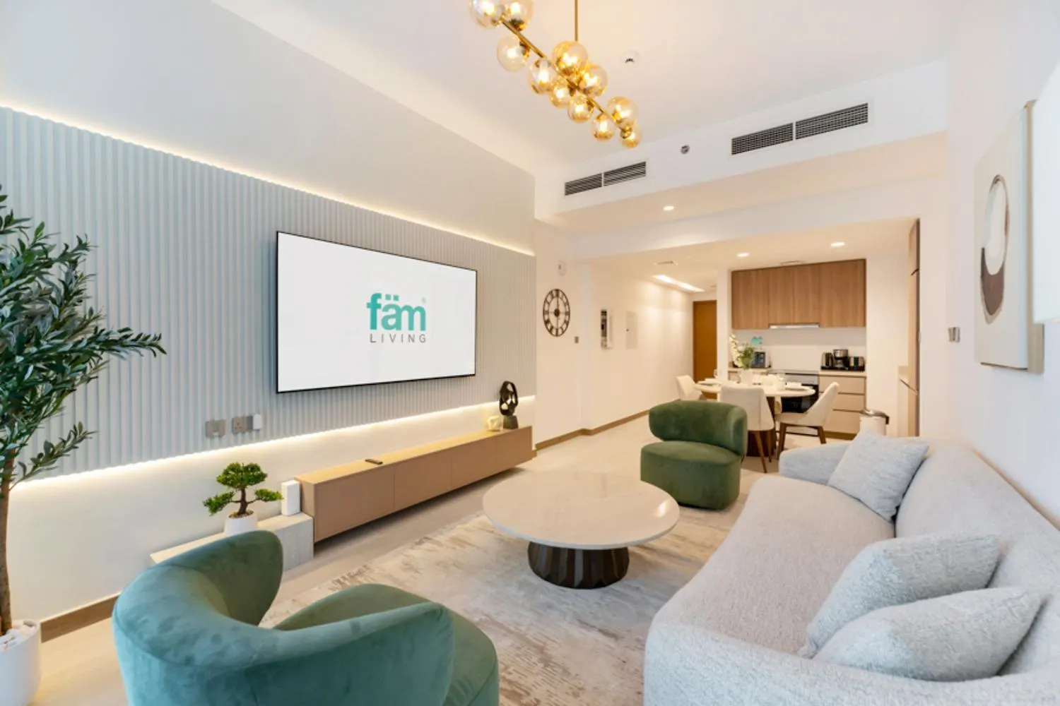 Fam Living - Urban Oasis 2Bedroom, Business Bay Dubaj