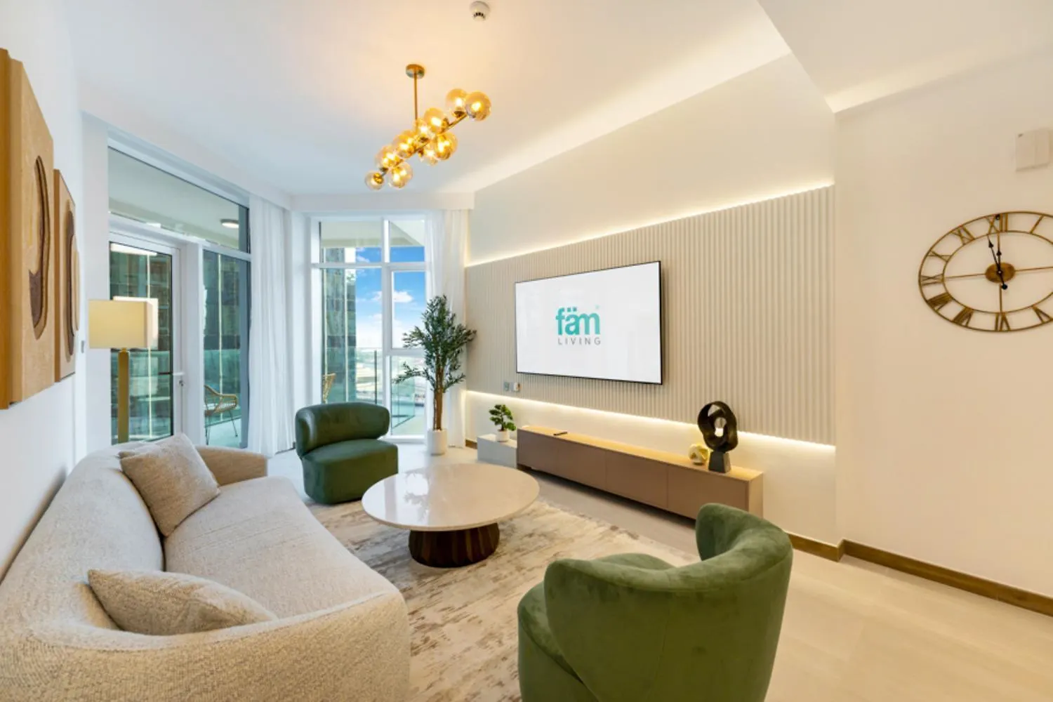 Fam Living - Urban Oasis 2Bedroom, Business Bay Dubaj