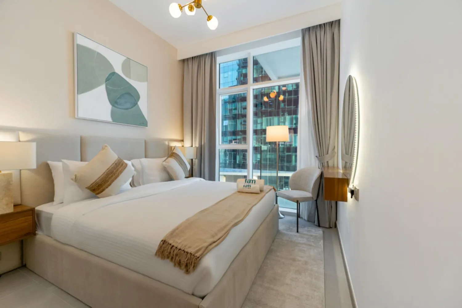 Apartmán Fam Living - Urban Oasis 2Bedroom, Business Bay Dubaj