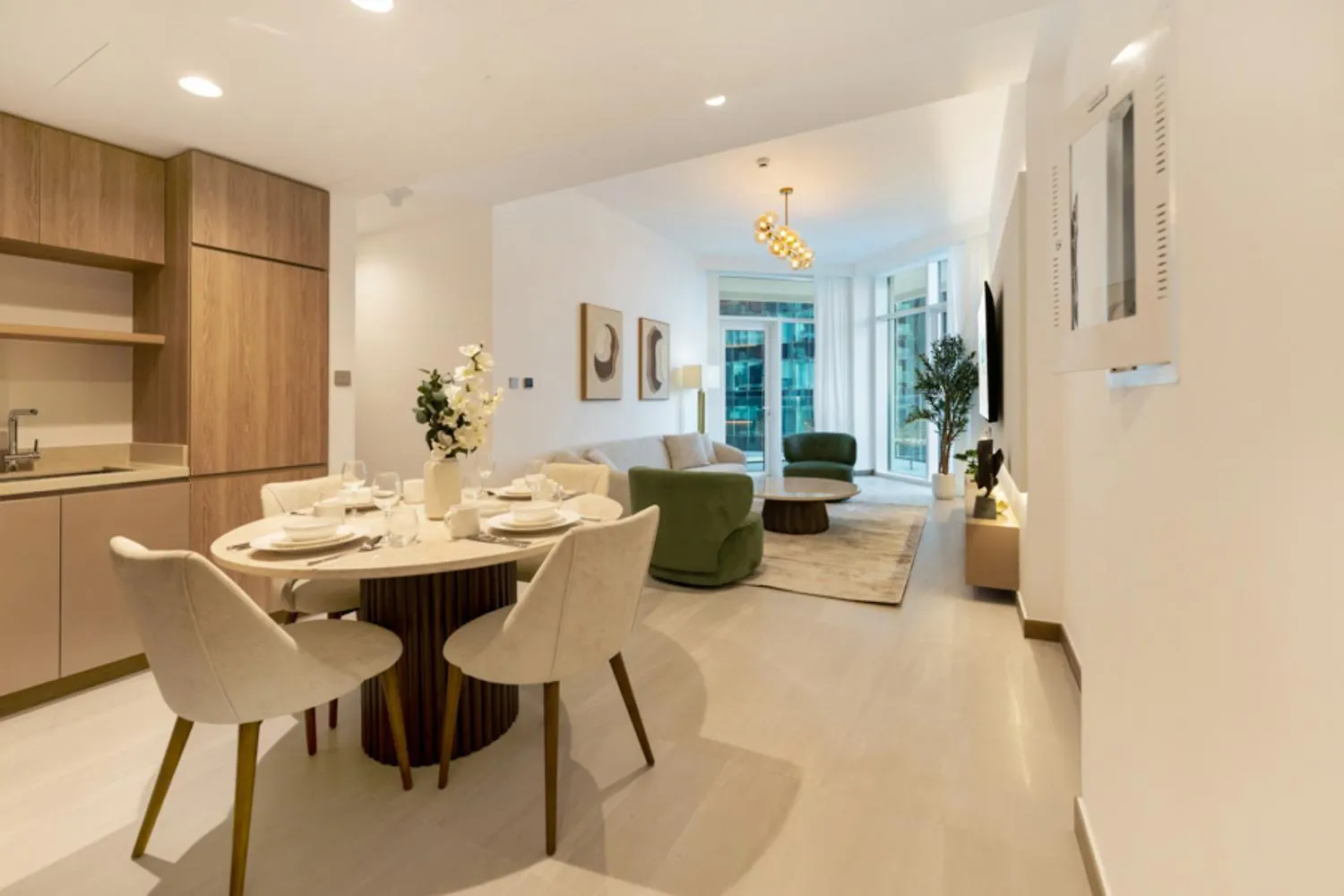 Apartmán Fam Living - Urban Oasis 2Bedroom, Business Bay Dubaj Spojené arabské emiráty